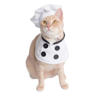 Chef Costume Pet Outfit Set 02