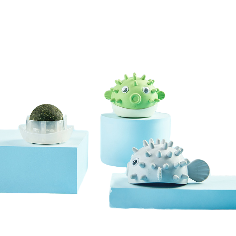 Wall Mount Catnip Ball Toy
