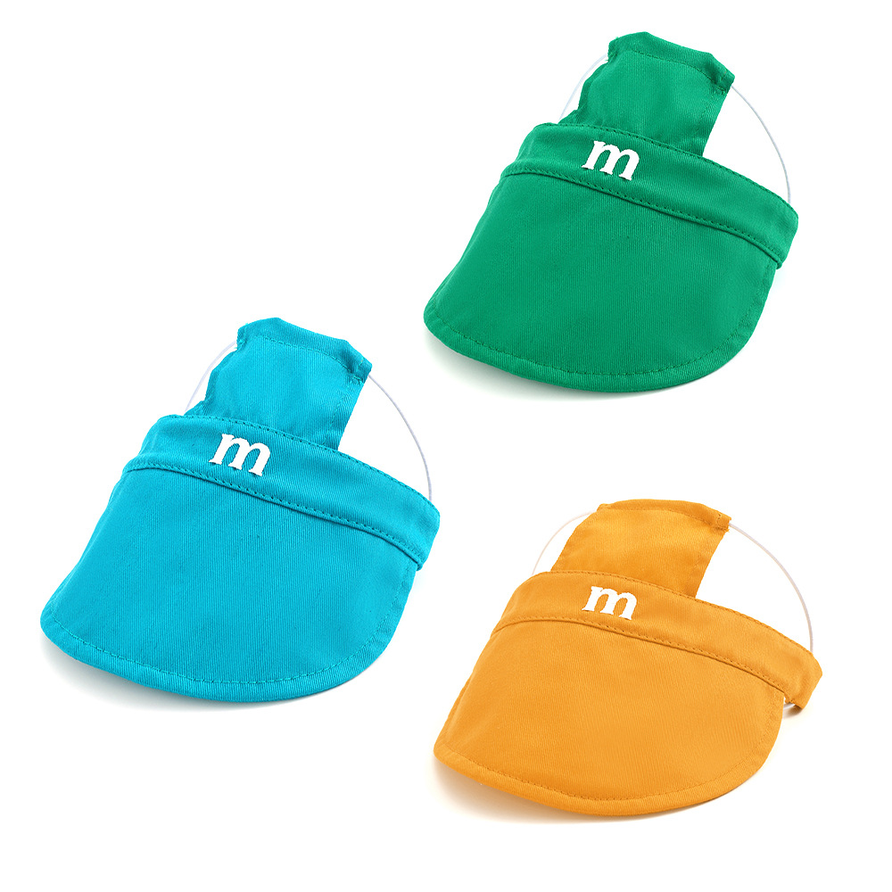 M Embroidered Pet Sun Hat