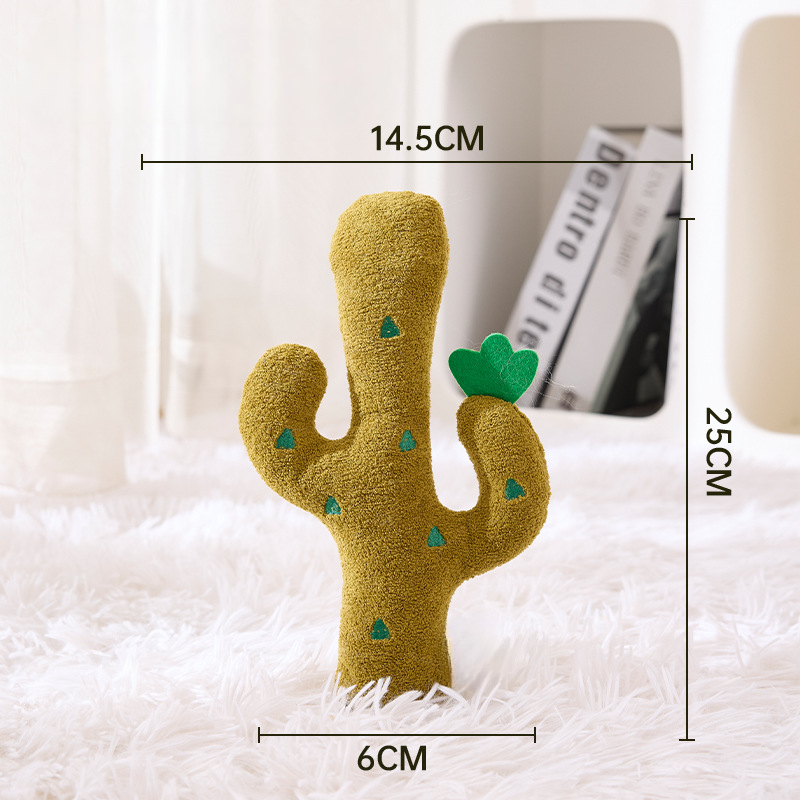 Cactus Catnip Plush Toy