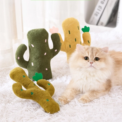 Cactus Catnip Plush Toy 01