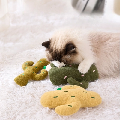 Cactus Catnip Plush Toy 02