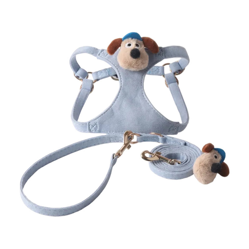 Candy Color Pet Harness Set