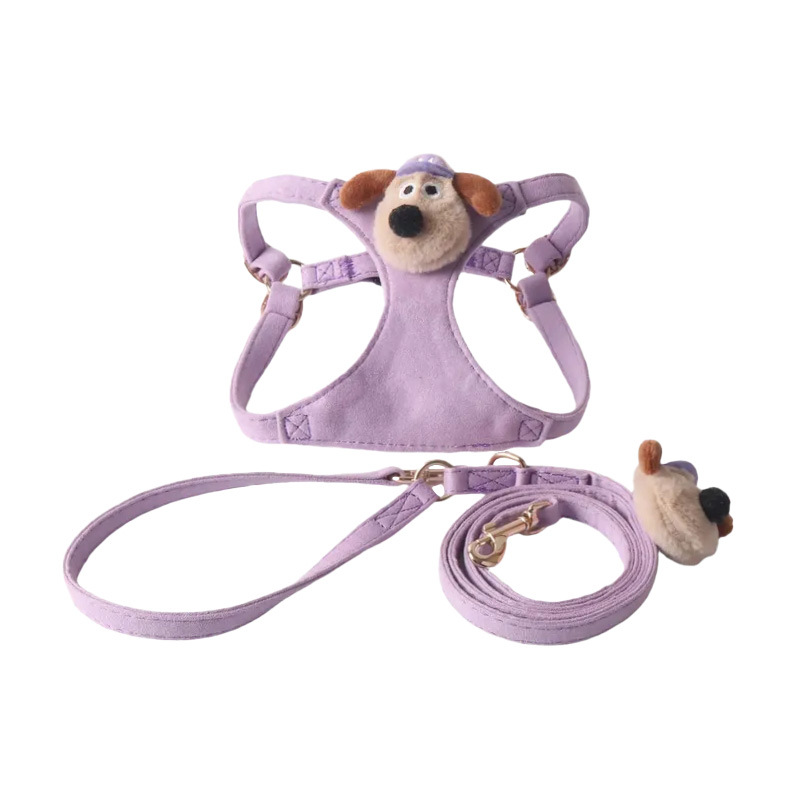Candy Color Pet Harness Set