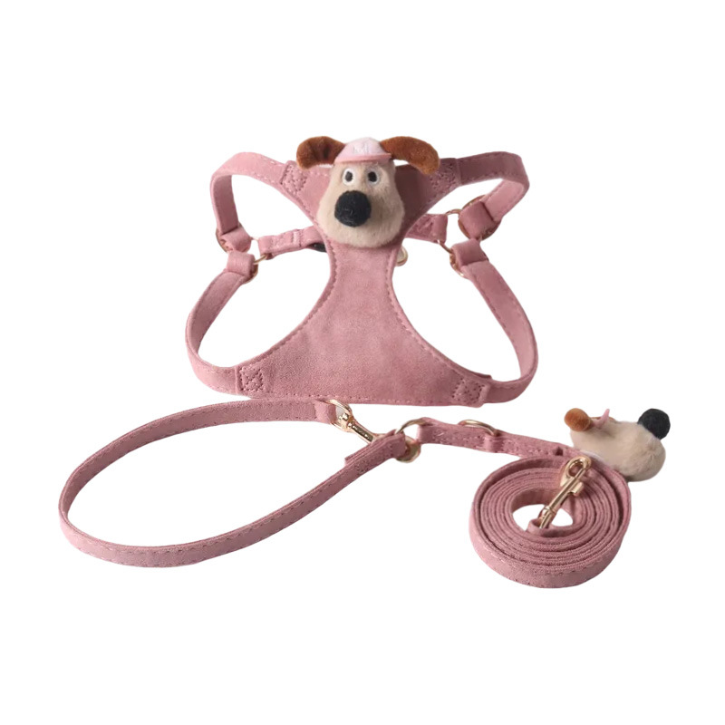 Candy Color Pet Harness Set