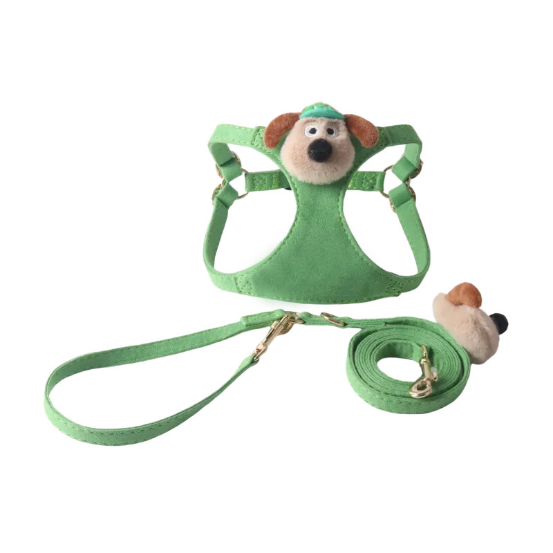 Candy Color Pet Harness Set