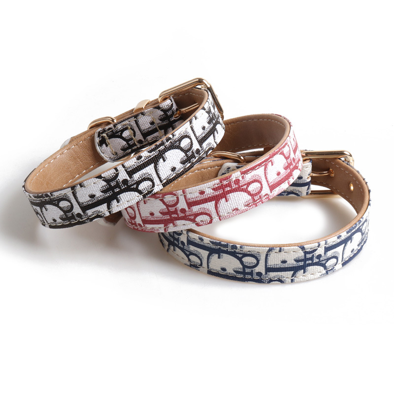 Monogram Pet Collar Set
