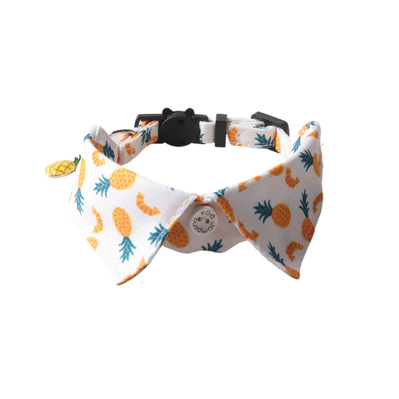 Floral Fruit Pet Collar Set