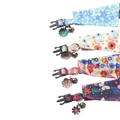 Floral Fruit Pet Collar Set 02