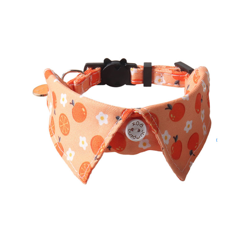 Floral Fruit Pet Collar Set