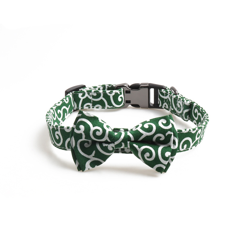 Japanese Style Pet Collar Set