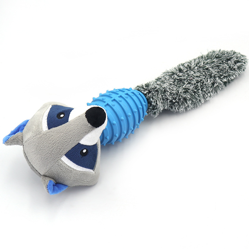 Squeaky Plush Dog Chew Toy