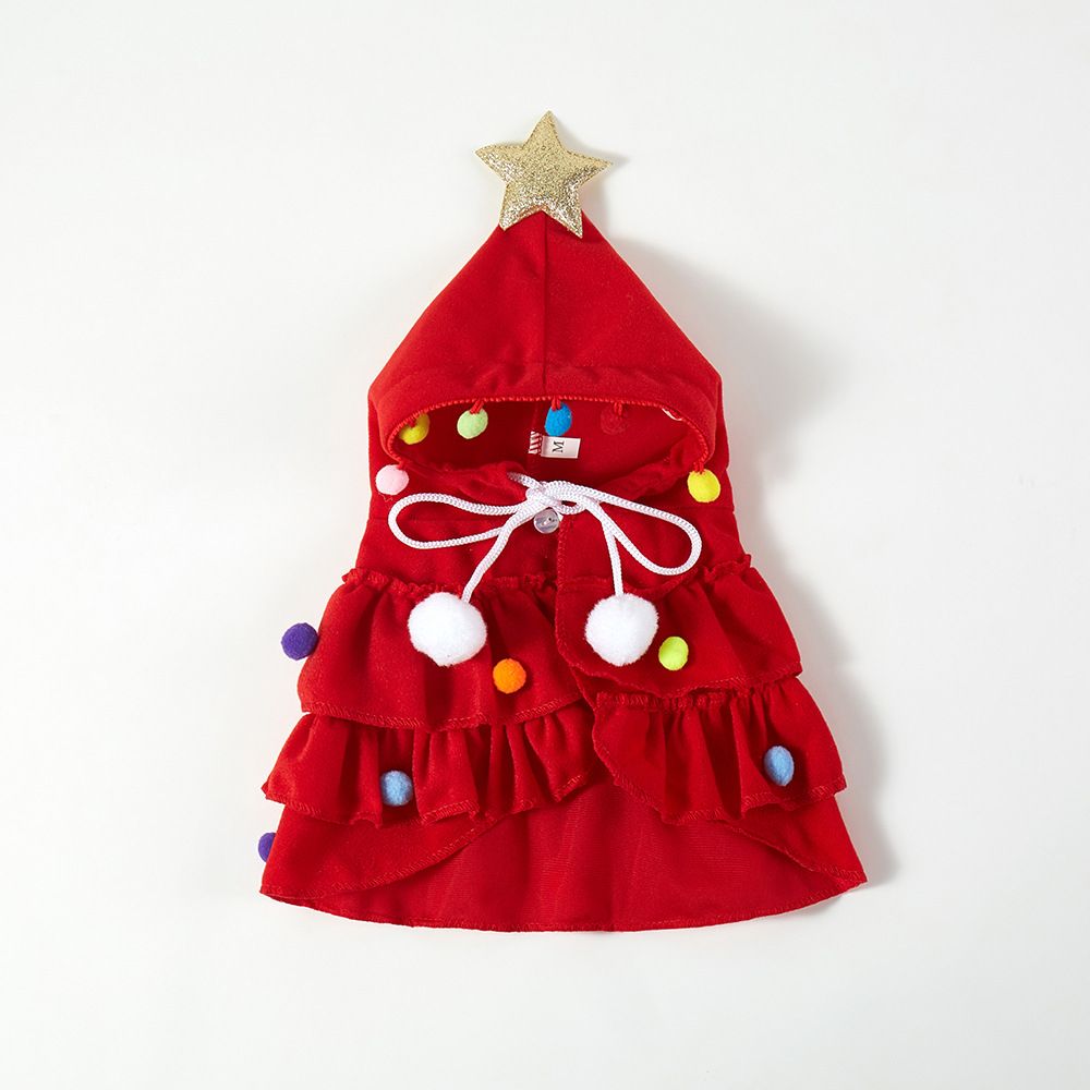 Christmas Tree Pet Cape