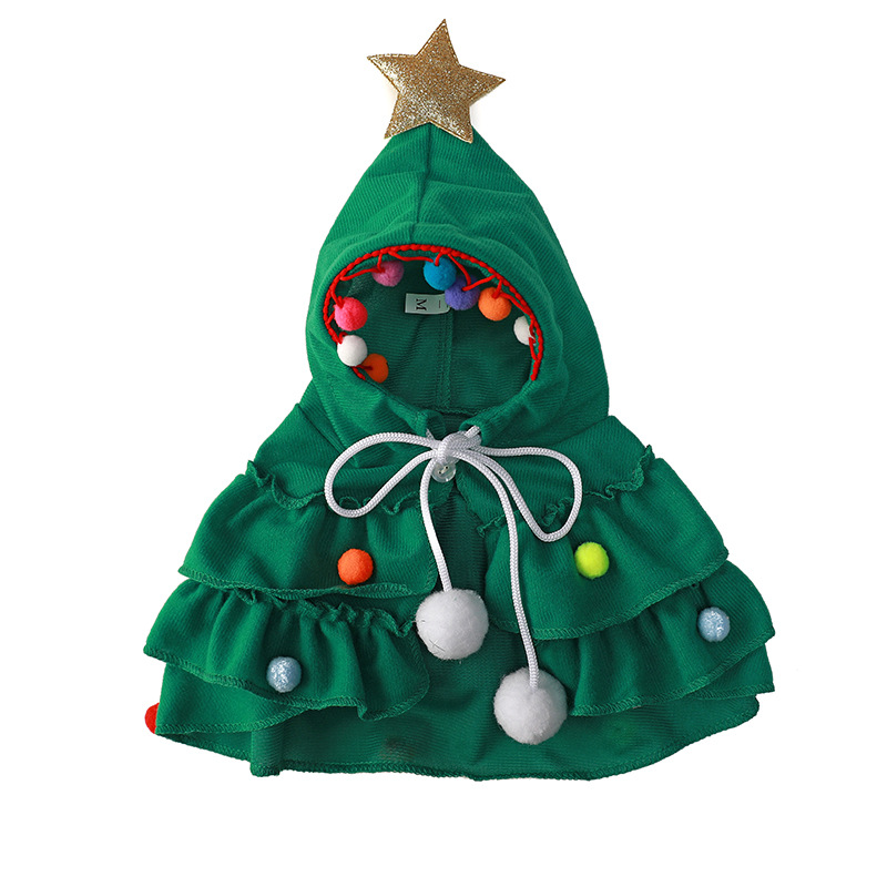 Christmas Tree Pet Cape