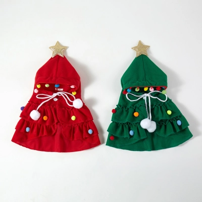 Christmas Tree Pet Cape 01