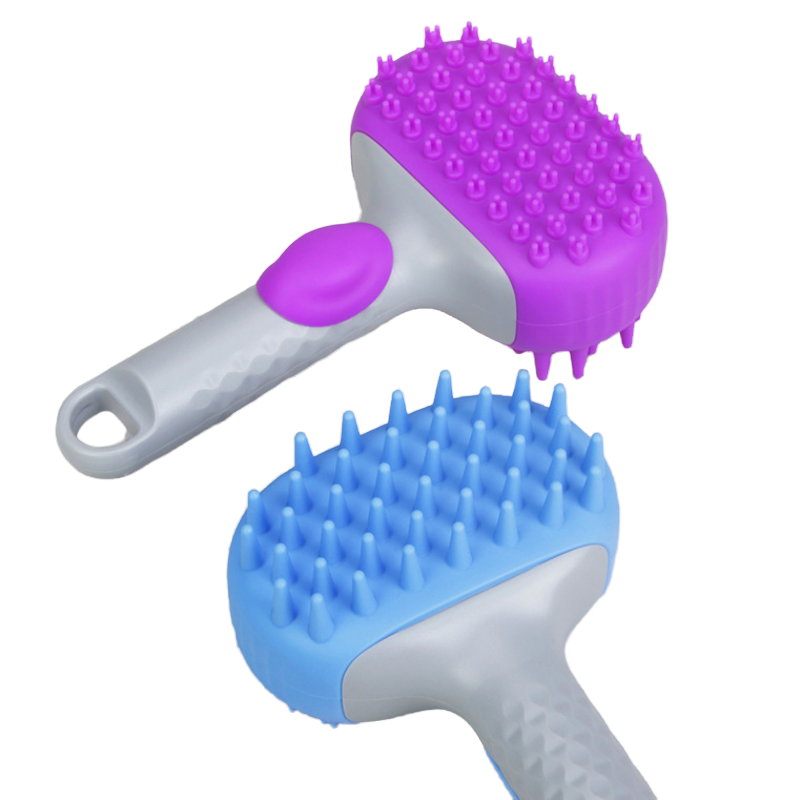 Pet Bath Brush Massager