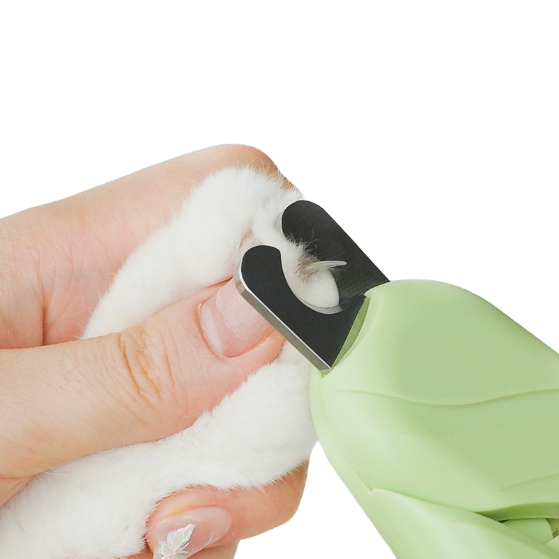 Pet Nail Clipper Stainless Steel Blade  Grip