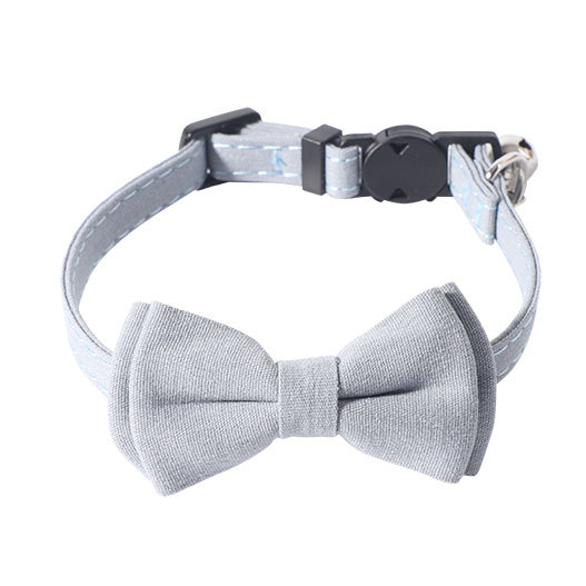Floral Bow Pet Collar