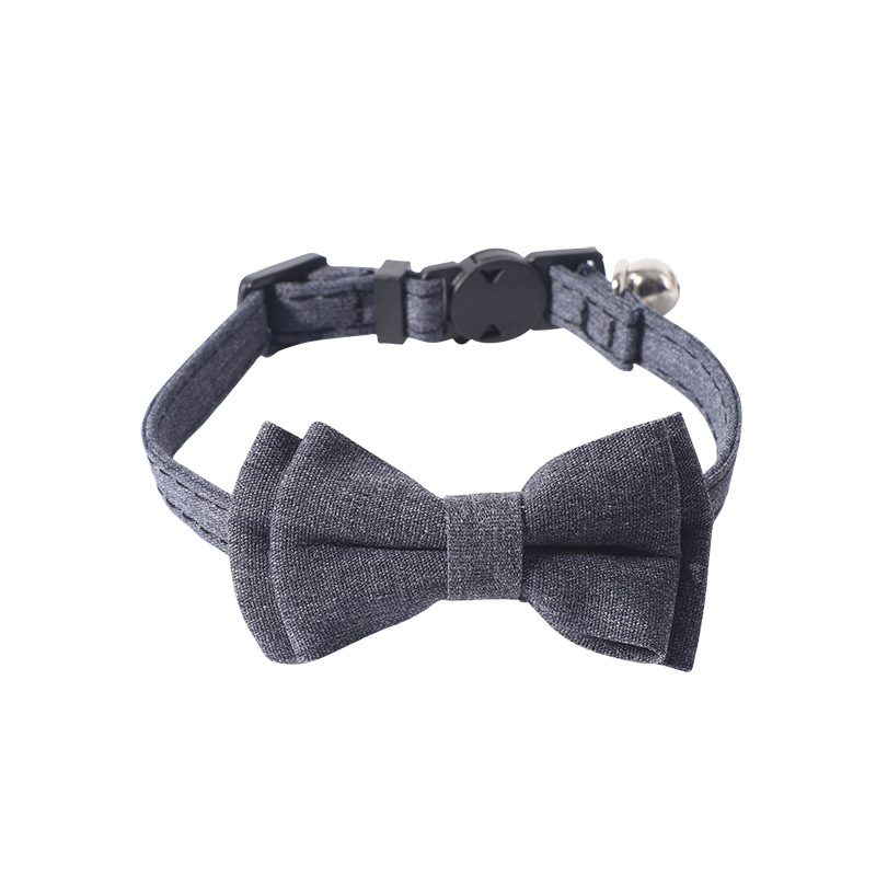 Floral Bow Pet Collar