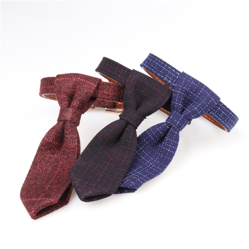 British Style Pet Bow Tie Collar