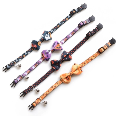 Halloween Cat Collar Set 02
