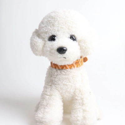 Geometric Pattern PU Dog Collar 02