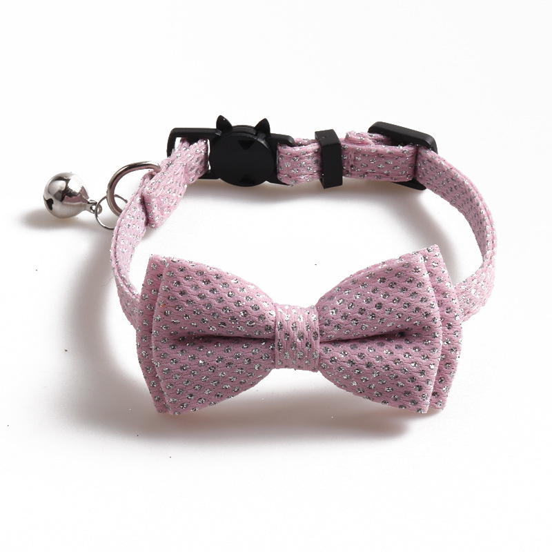 Sparkle Pet Collar Bow Set
