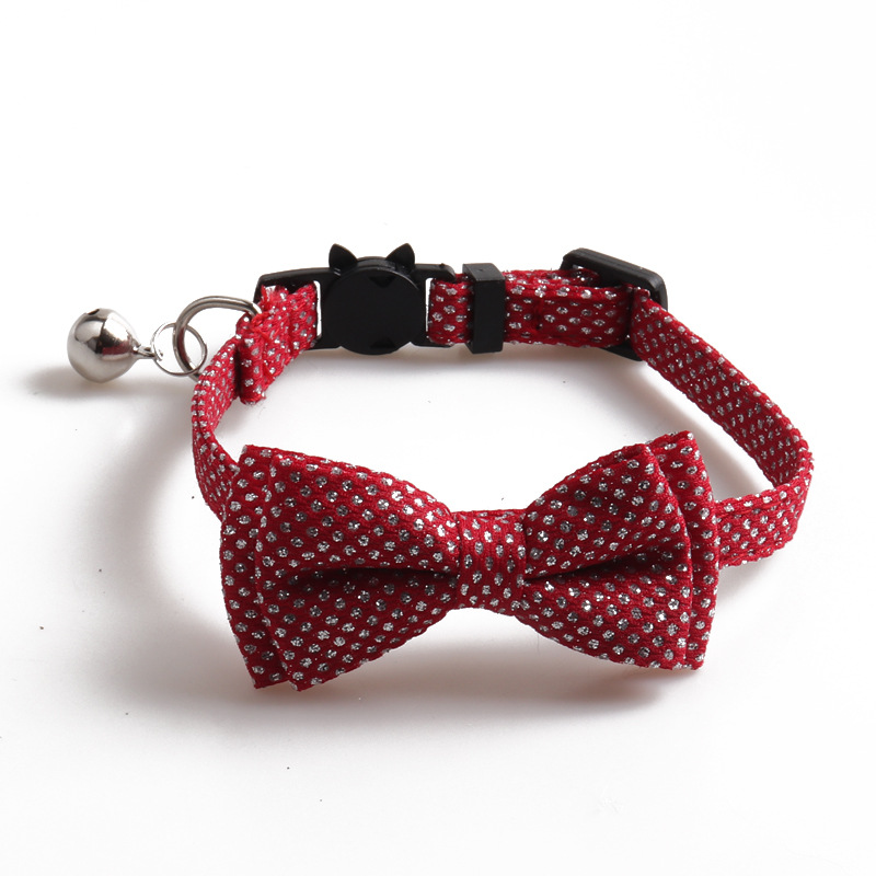 Sparkle Pet Collar Bow Set