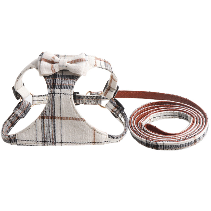 British Pet Harness Bow Vest