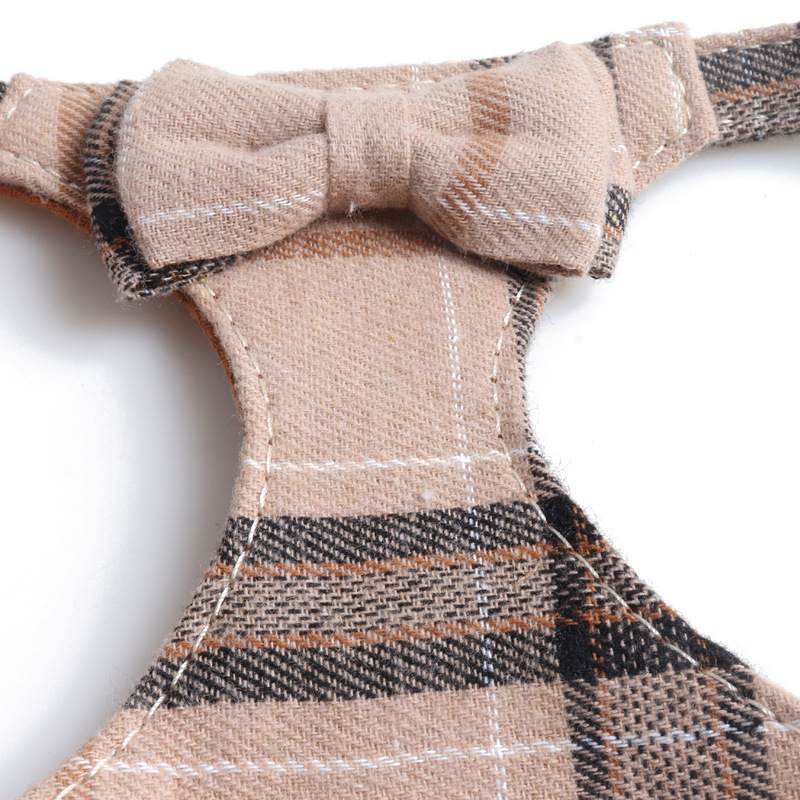 British Pet Harness Bow Vest