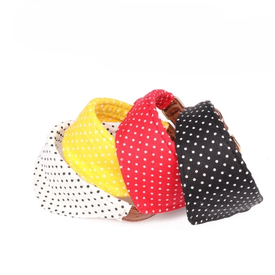 Polka Dot Pet Collar Set 01