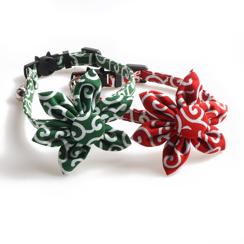 Sunflower Pet Collar Set