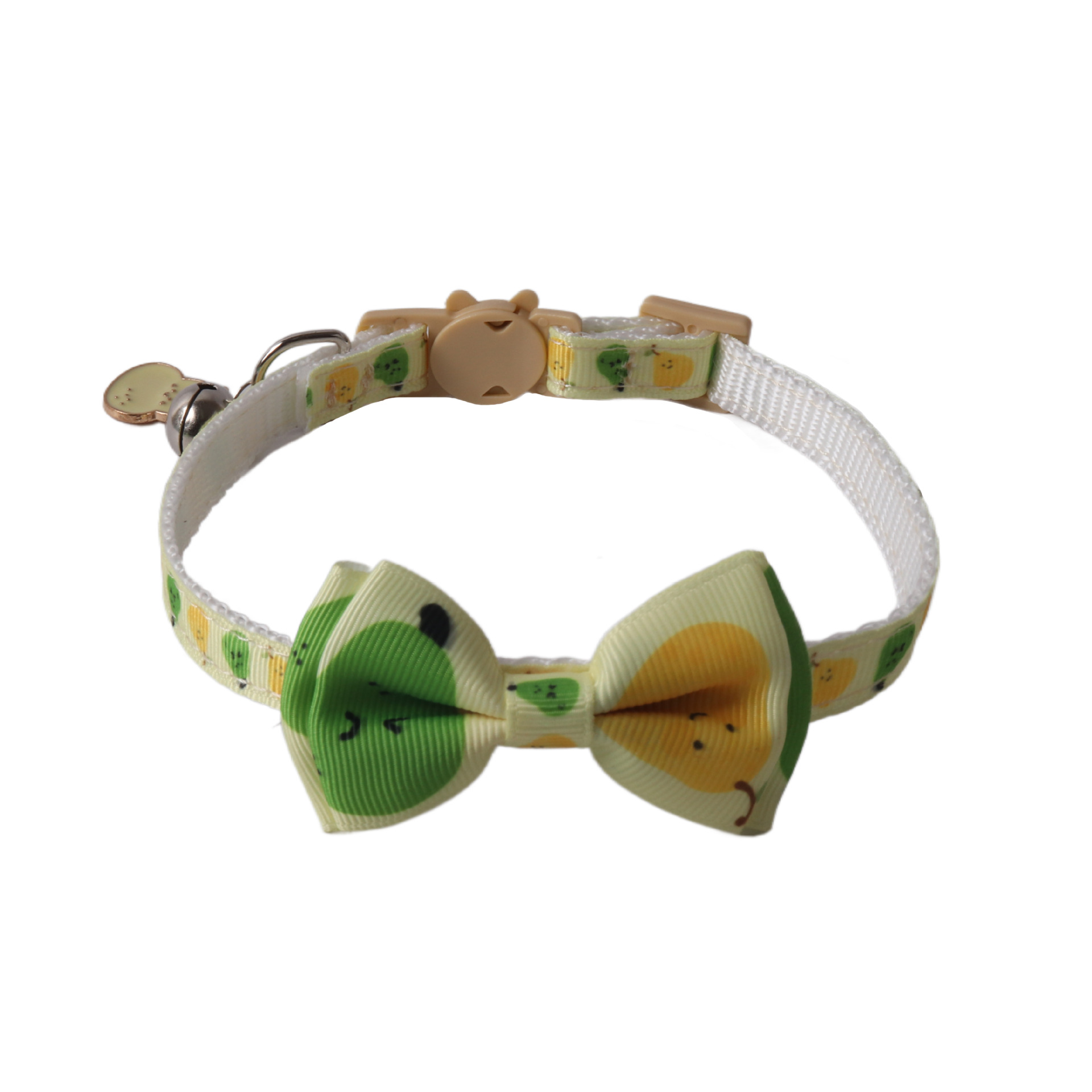 Fruit Pattern Pet Collar Set