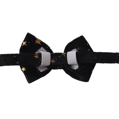 Velvet Bow Pet Collar Set 02