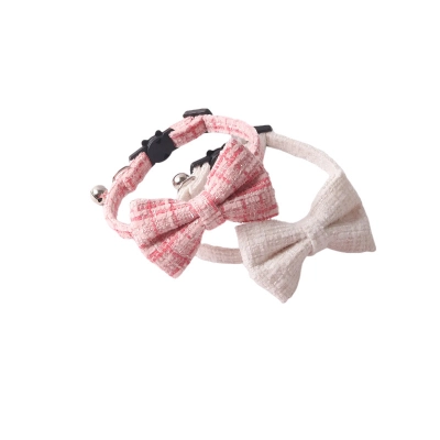 Bowknot Pet Collar Glitter Set 02