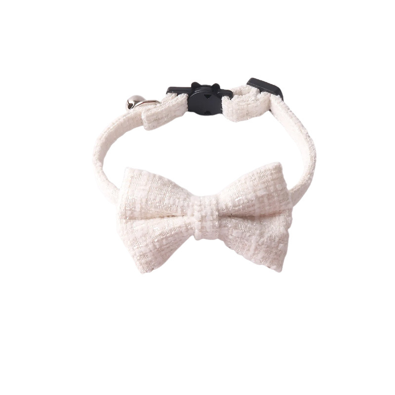 Bowknot Pet Collar Glitter Set