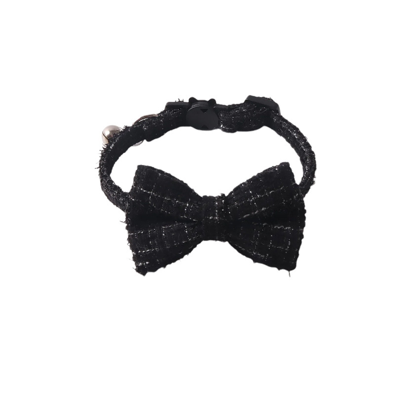 Bowknot Pet Collar Glitter Set
