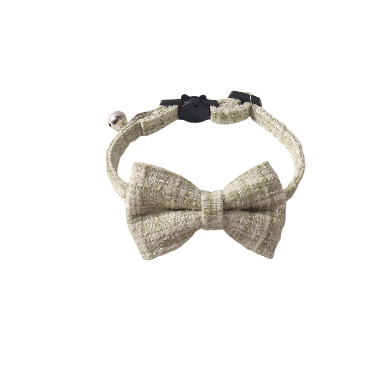 Bowknot Pet Collar Glitter Set