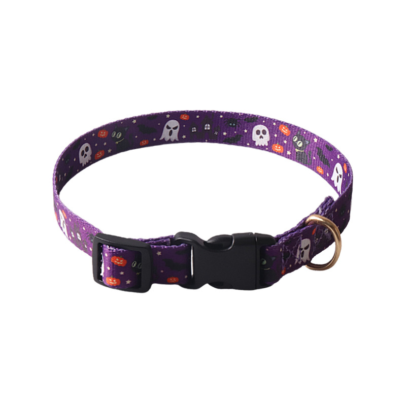 Holiday Pet Collar Thick Ribbon Set