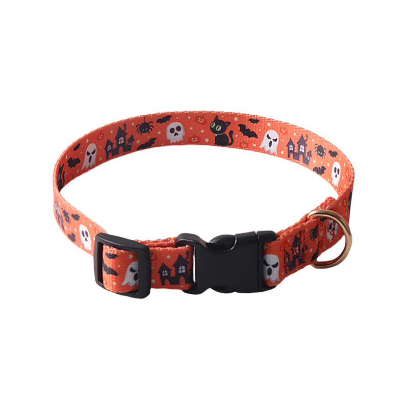 Holiday Pet Collar Thick Ribbon Set