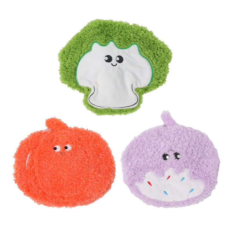 Crinkle Sound Pet Toys Fruit Veggie Design