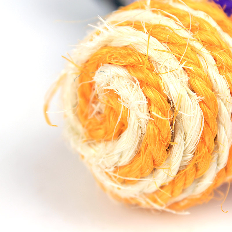 Sisal Cat Toy Balls Scratch Training Set