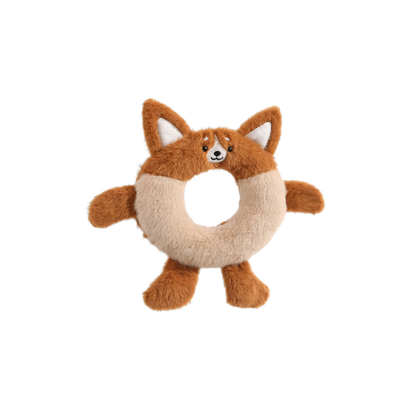 Donut Dog Chew Toys Crinkle Sound Design