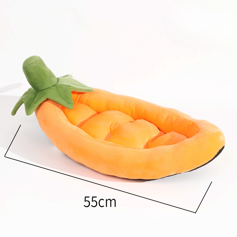 Eggplant Pet Bed Set Ultra Soft Material