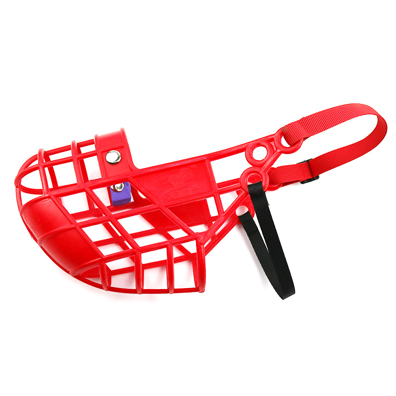 Pet Muzzle Set Breathable Mesh Design