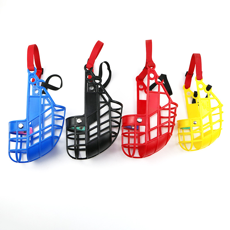 Pet Muzzle Set Breathable Mesh Design