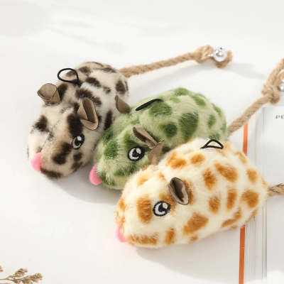 Fluffy Sound Mouse Toy Cat Entertainment 02
