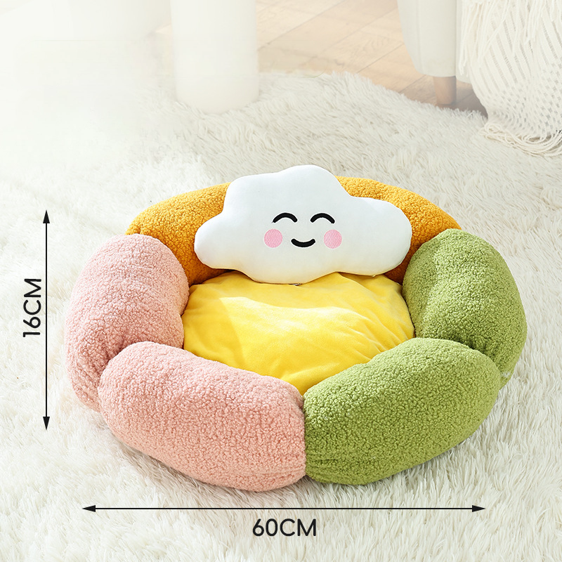 Cloud Pillow Pet Bed Set Soft Material