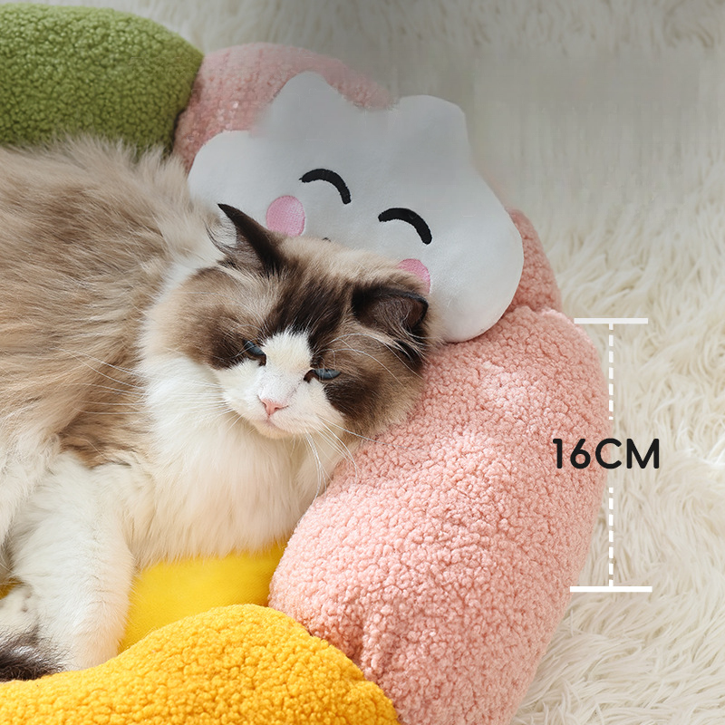 Cloud Pillow Pet Bed Set Soft Material