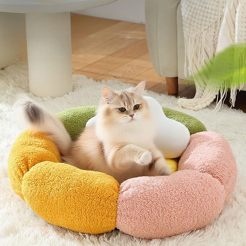 Cloud Pillow Pet Bed Set Soft Material
